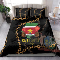 Suriname Keti Koti Bedding Set Kettingsnijden Prisiri Manspasi - Wonder Print Shop
