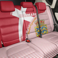 Danmark 2024 Football Back Car Seat Cover We are Red We are White We are Danish Dynamite - Wonder Print Shop
