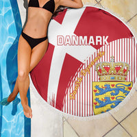 Danmark 2024 Football Beach Blanket We are Red We are White We are Danish Dynamite - Wonder Print Shop