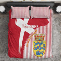 Danmark 2024 Football Bedding Set We are Red We are White We are Danish Dynamite - Wonder Print Shop