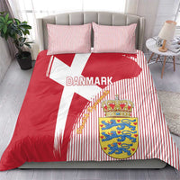 Danmark 2024 Football Bedding Set We are Red We are White We are Danish Dynamite - Wonder Print Shop