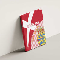 Danmark 2024 Football Canvas Wall Art We are Red We are White We are Danish Dynamite - Wonder Print Shop