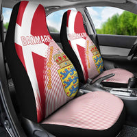Danmark 2024 Football Car Seat Cover We are Red We are White We are Danish Dynamite - Wonder Print Shop