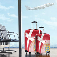 Danmark 2024 Football Luggage Cover We are Red We are White We are Danish Dynamite - Wonder Print Shop
