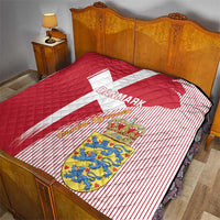 Danmark 2024 Football Quilt We are Red We are White We are Danish Dynamite - Wonder Print Shop