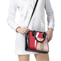 Danmark 2024 Football Shoulder Handbag We are Red We are White We are Danish Dynamite