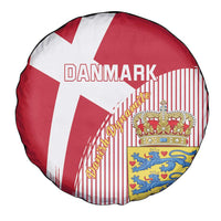 Danmark 2024 Football Spare Tire Cover We are Red We are White We are Danish Dynamite - Wonder Print Shop