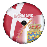 Danmark 2024 Football Spare Tire Cover We are Red We are White We are Danish Dynamite - Wonder Print Shop