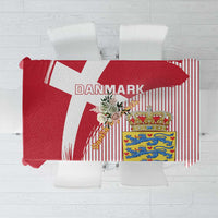 Danmark 2024 Football Tablecloth We are Red We are White We are Danish Dynamite - Wonder Print Shop