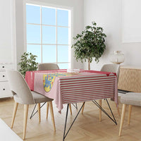 Danmark 2024 Football Tablecloth We are Red We are White We are Danish Dynamite - Wonder Print Shop