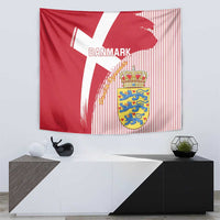 Danmark 2024 Football Tapestry We are Red We are White We are Danish Dynamite - Wonder Print Shop
