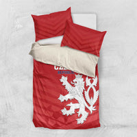 Czech Republic 2024 Football Bedding Set Jeden Tym Jeden Cil Czechia - Wonder Print Shop