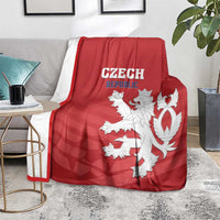 Czech Republic 2024 Football Blanket Jeden Tym Jeden Cil Czechia