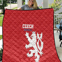 Czech Republic 2024 Football Quilt Jeden Tym Jeden Cil Czechia - Wonder Print Shop
