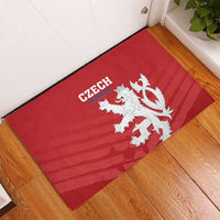 Czech Republic 2024 Football Rubber Doormat Jeden Tym Jeden Cil Czechia - Wonder Print Shop