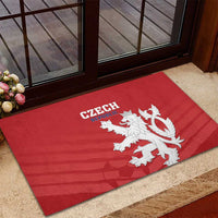 Czech Republic 2024 Football Rubber Doormat Jeden Tym Jeden Cil Czechia - Wonder Print Shop
