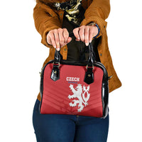 Czech Republic 2024 Football Shoulder Handbag Jeden Tym Jeden Cil Czechia