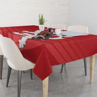 Czech Republic 2024 Football Tablecloth Jeden Tym Jeden Cil Czechia - Wonder Print Shop