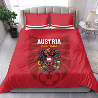 Austria 2024 Football Bedding Set Das Team Go Champions - Wonder Print Shop