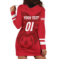Custom Austria 2024 Football Hoodie Dress Das Team Go Champions - Wonder Print Shop