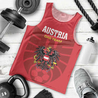 Custom Austria 2024 Football Men Tank Top Das Team Go Champions - Wonder Print Shop