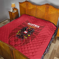 Austria 2024 Football Quilt Das Team Go Champions - Wonder Print Shop