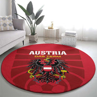 Austria 2024 Football Round Carpet Das Team Go Champions