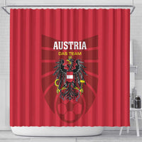 Austria 2024 Football Shower Curtain Das Team Go Champions