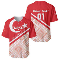 Custom Turkey 2024 Football Baseball Jersey Ay Yldzllar Biz Bitti Demeden Bitmez - Wonder Print Shop