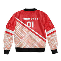 Custom Turkey 2024 Football Bomber Jacket Ay Yldzllar Biz Bitti Demeden Bitmez - Wonder Print Shop