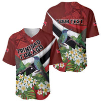 Personalized Trinidad and Tobago Baseball Jersey Cairi Land of the Humming Bird - Wonder Print Shop