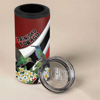 Personalized Trinidad and Tobago 4 in 1 Can Cooler Tumbler Cairi Land of the Humming Bird - Wonder Print Shop