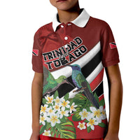 Personalized Trinidad and Tobago Kid Polo Shirt Cairi Land of the Humming Bird - Wonder Print Shop