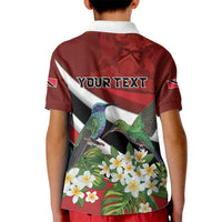 Personalized Trinidad and Tobago Kid Polo Shirt Cairi Land of the Humming Bird - Wonder Print Shop