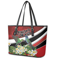 Trinidad and Tobago Leather Tote Bag Cairi Land of the Humming Bird - Wonder Print Shop