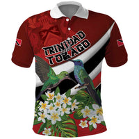 Personalized Trinidad and Tobago Polo Shirt Cairi Land of the Humming Bird - Wonder Print Shop