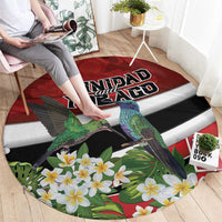 Trinidad and Tobago Round Carpet Cairi Land of the Humming Bird - Wonder Print Shop
