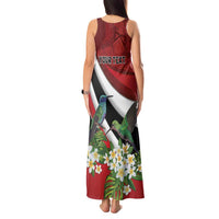 Personalized Trinidad and Tobago Tank Maxi Dress Cairi Land of the Humming Bird - Wonder Print Shop