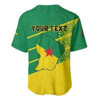 Personalized French Guiana Baseball Jersey Lagwiyann In My Heart - Wonder Print Shop