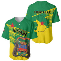 Personalized French Guiana Baseball Jersey Lagwiyann In My Heart - Wonder Print Shop