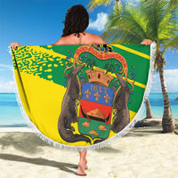 French Guiana Beach Blanket Lagwiyann In My Heart - Wonder Print Shop