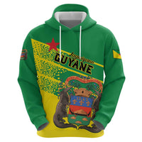 Personalized French Guiana Hoodie Lagwiyann In My Heart - Wonder Print Shop