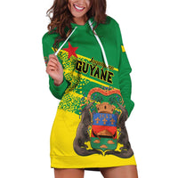 Personalized French Guiana Hoodie Dress Lagwiyann In My Heart - Wonder Print Shop