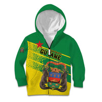 Personalized French Guiana Kid Hoodie Lagwiyann In My Heart - Wonder Print Shop