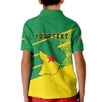 Personalized French Guiana Kid Polo Shirt Lagwiyann In My Heart - Wonder Print Shop