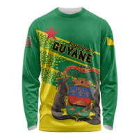 Personalized French Guiana Long Sleeve Shirt Lagwiyann In My Heart - Wonder Print Shop