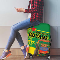 French Guiana Luggage Cover Lagwiyann In My Heart - Wonder Print Shop