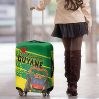 French Guiana Luggage Cover Lagwiyann In My Heart - Wonder Print Shop