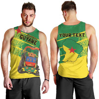 Personalized French Guiana Men Tank Top Lagwiyann In My Heart - Wonder Print Shop