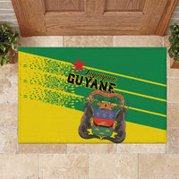 French Guiana Rubber Doormat Lagwiyann In My Heart - Wonder Print Shop